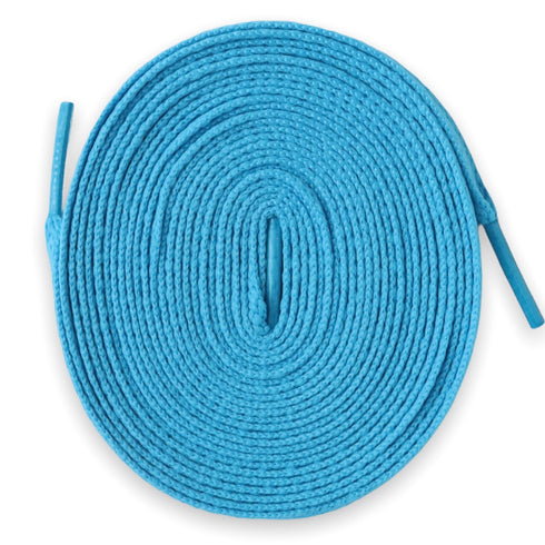 Jordan 1 Laces Basics Flat Thin - UNC Blue Laces